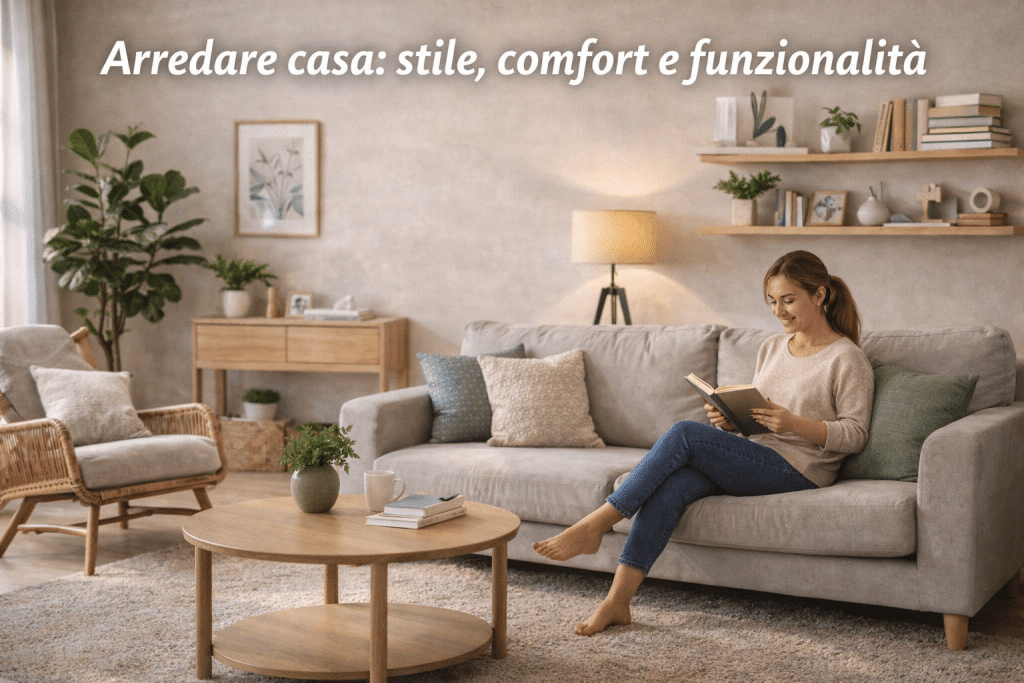 Modern living room furnished with style, harmonious decorative elements and comfortable and functional spaces.