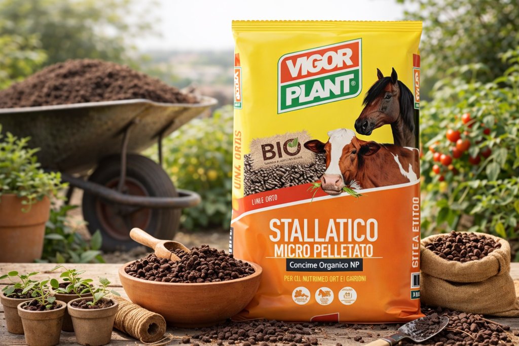 Concime organico pellettato