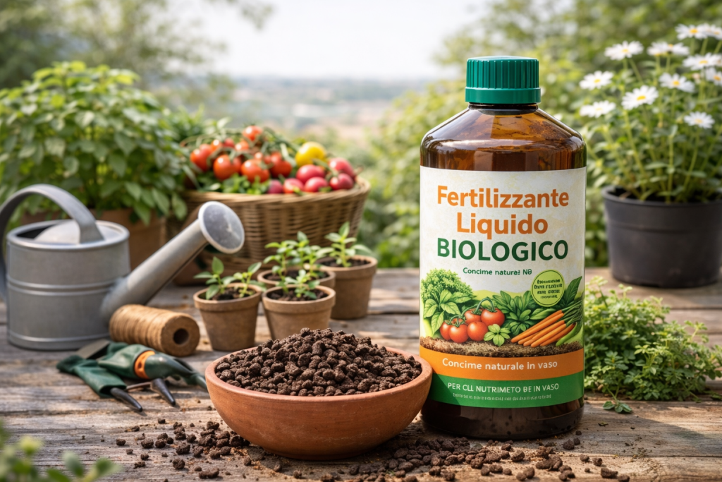Fertilizzante liquido biologico