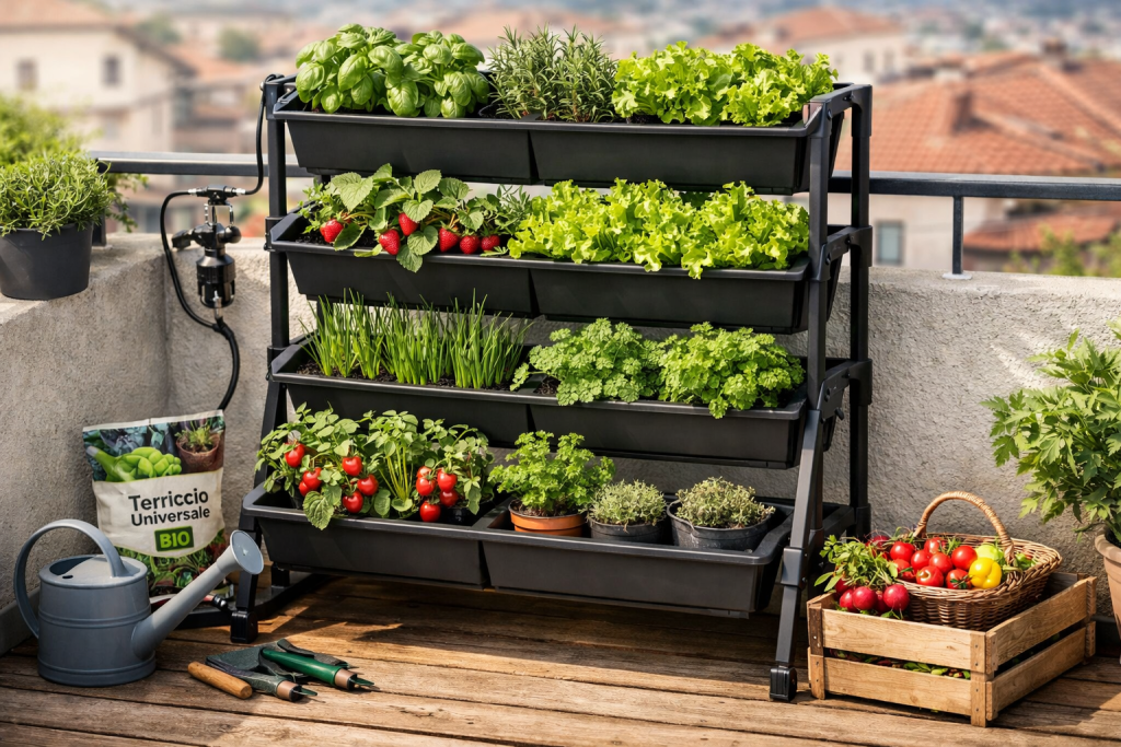 Kit orto verticale modulare