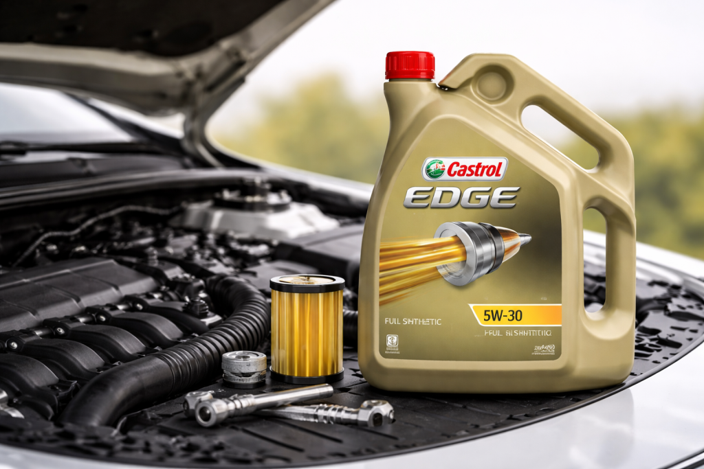 Olio motore sintetico premium