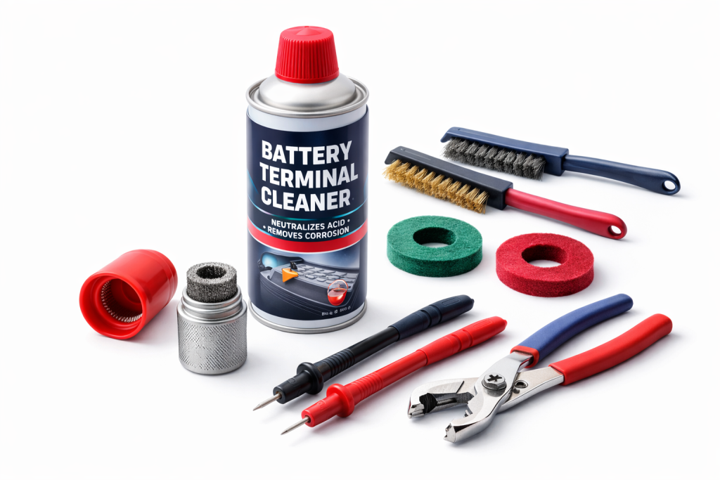 Kit pulizia Morsetti Batteria