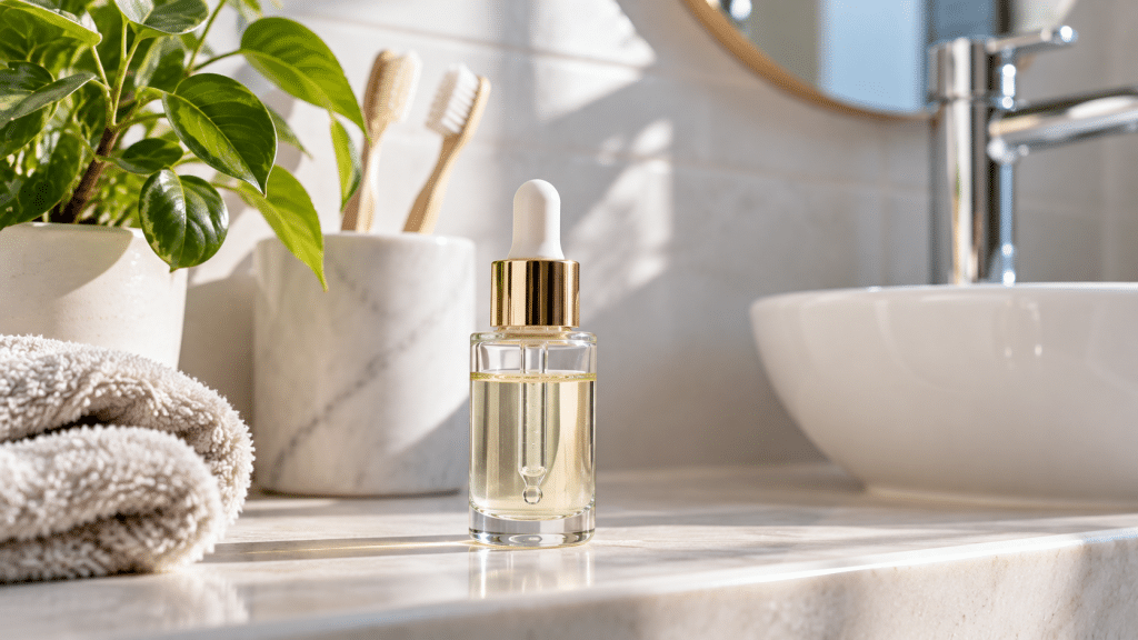 eye contour with caffeine and hyaluronic acid