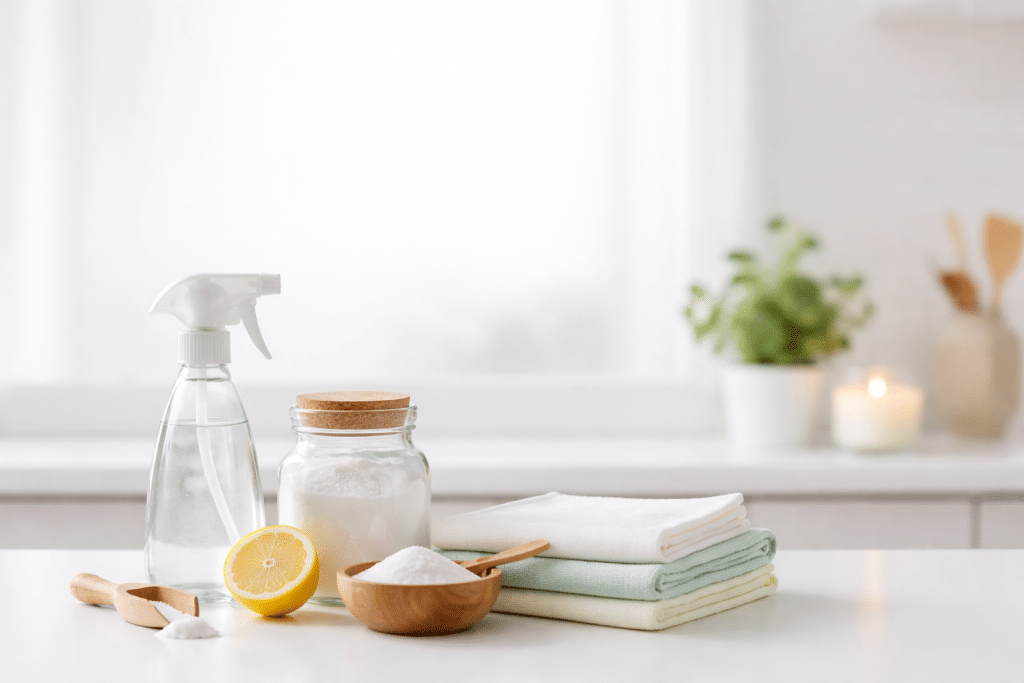 Natural remedies to eliminate bad odor at home with lemon baking soda and spray