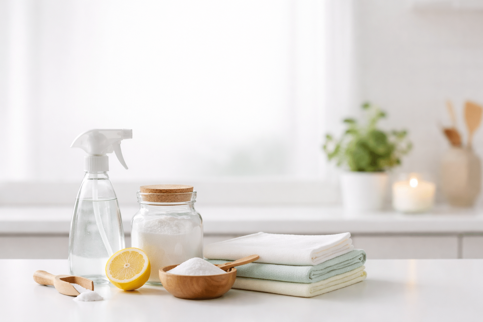 rimedi naturali per eliminare cattivi odori in casa con limone bicarbonato e spray