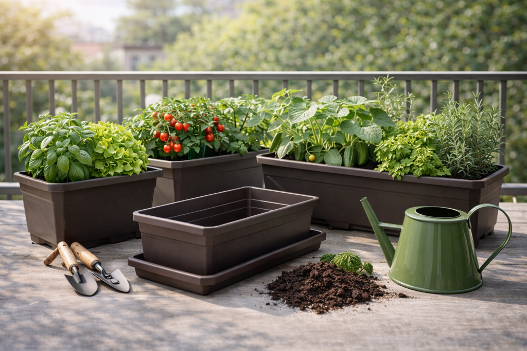 vasi per orto balcone