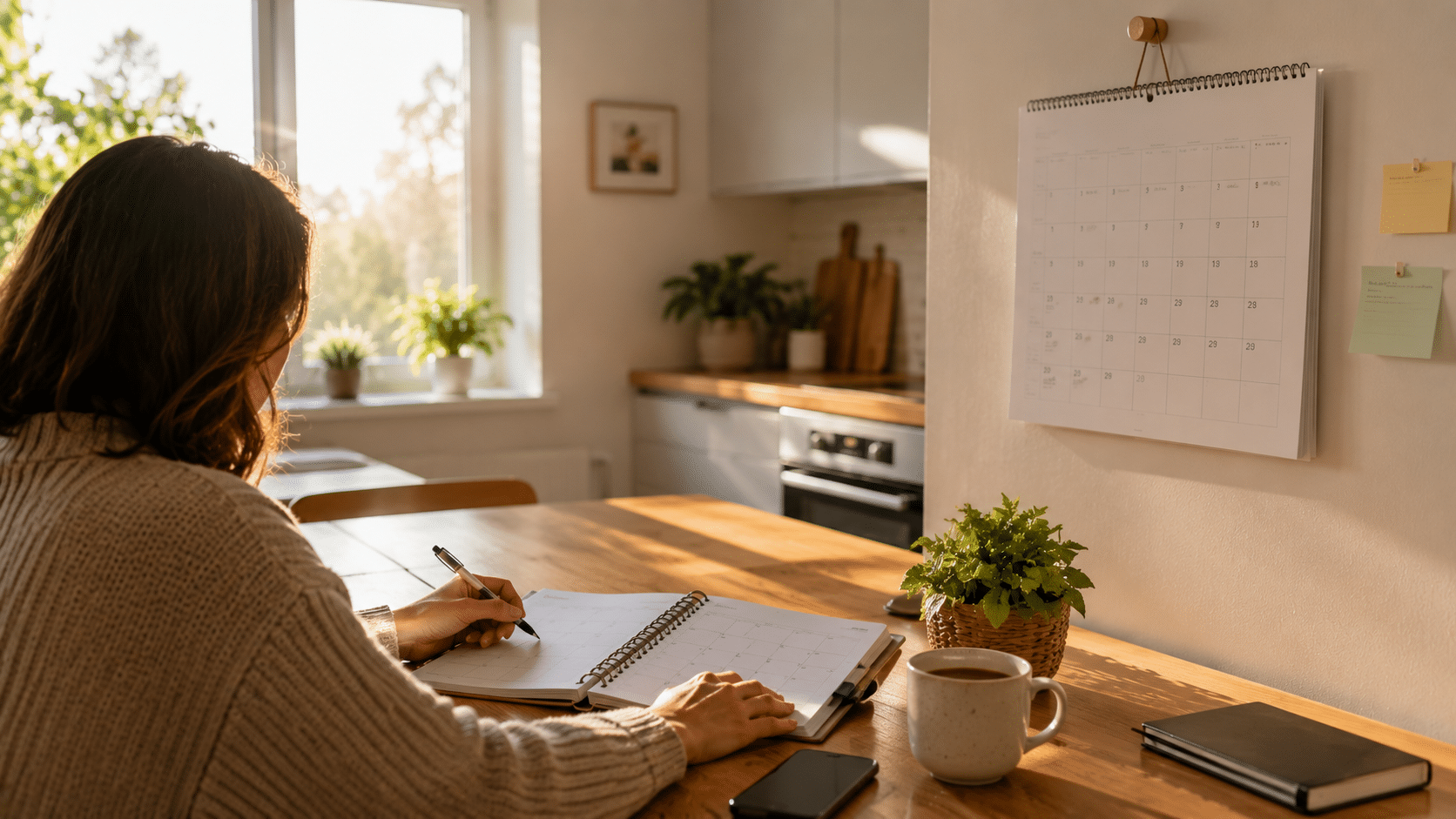 How to organize your daily life with a simple schedule