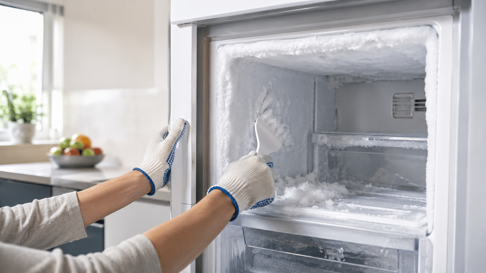 freezer fa troppo ghiaccio