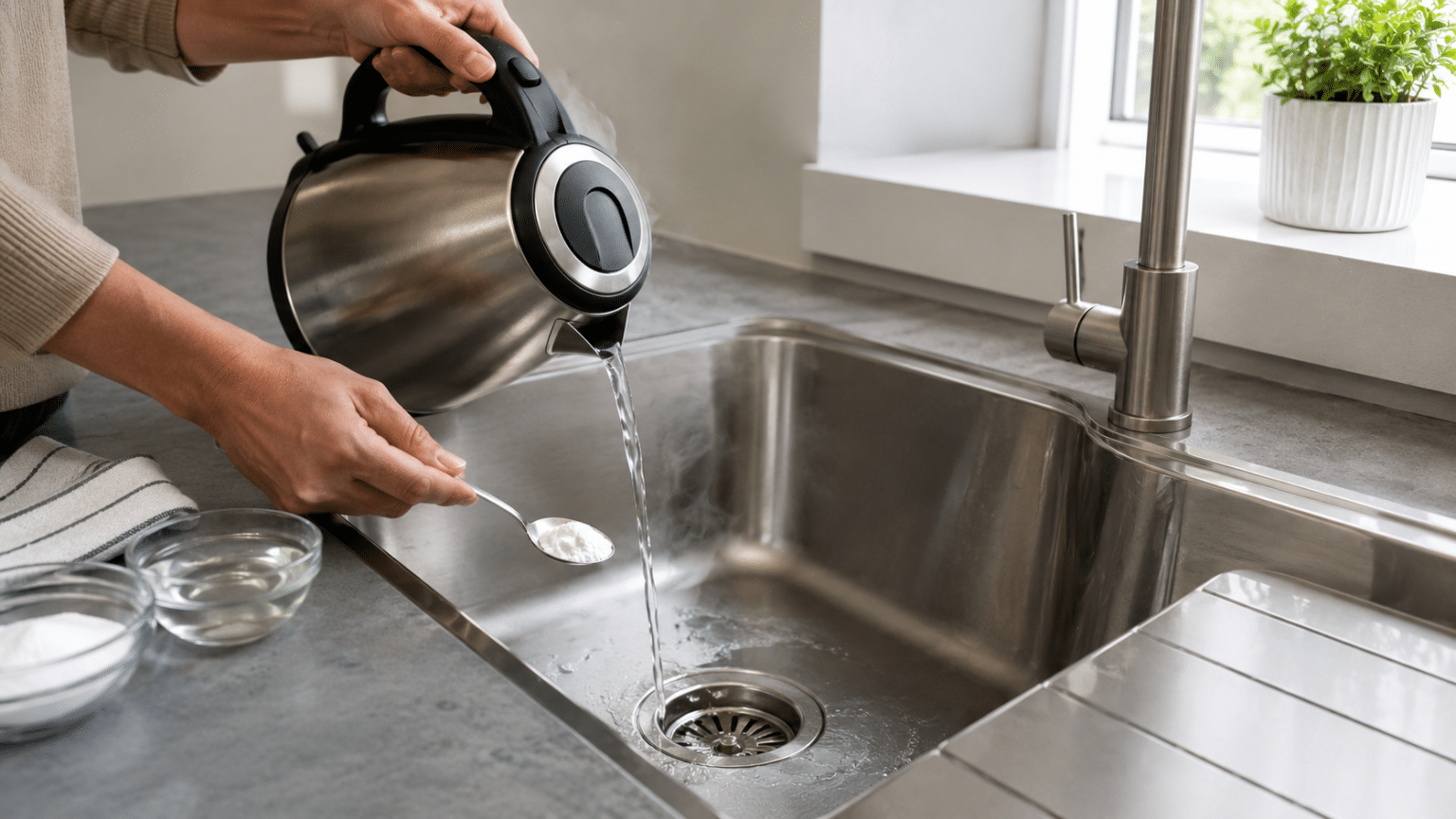 sink drain smell