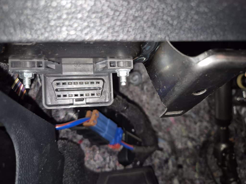 OBD2 socket Ford Kuga PHEV