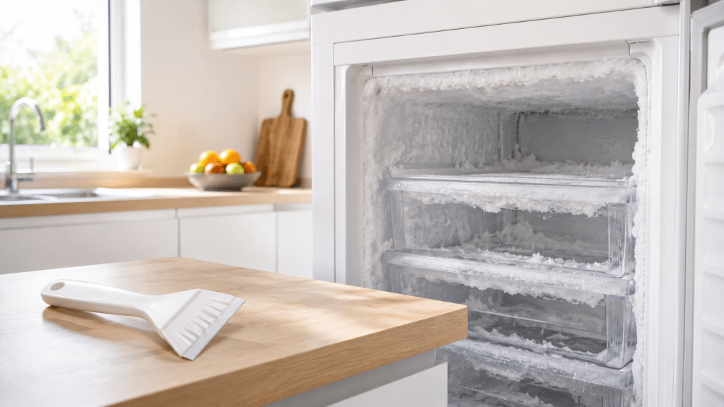 raschietto per sbrinamento freezer
