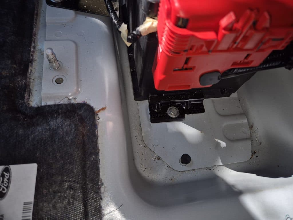 Ford Kuga PHEV battery mounting bracket