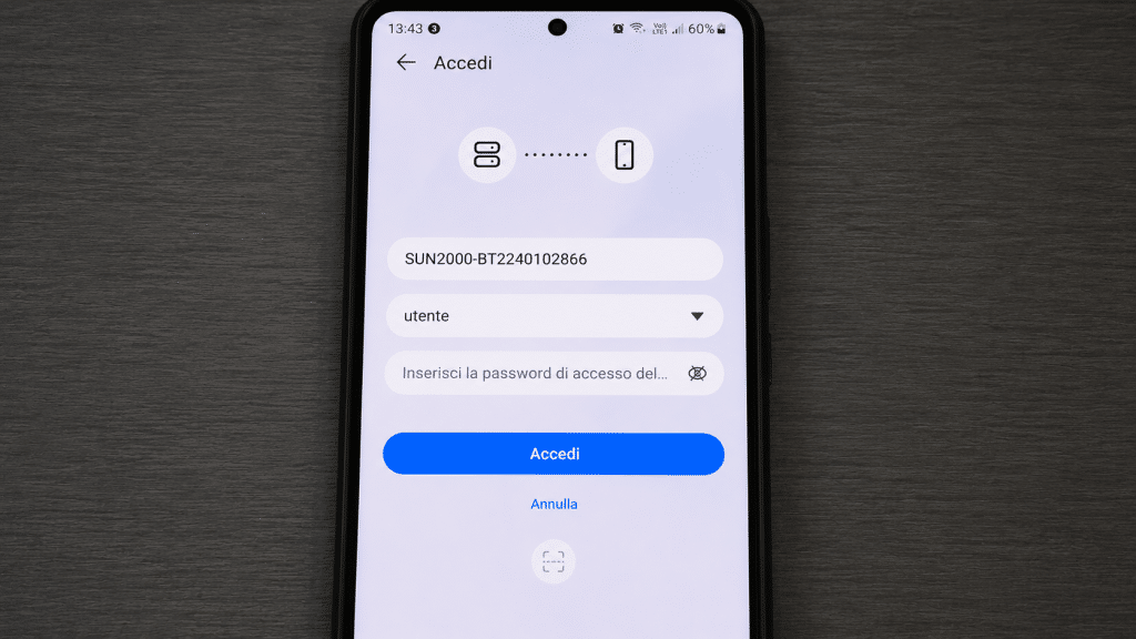 Huawei Inverter Local Access with Password on FusionSolar