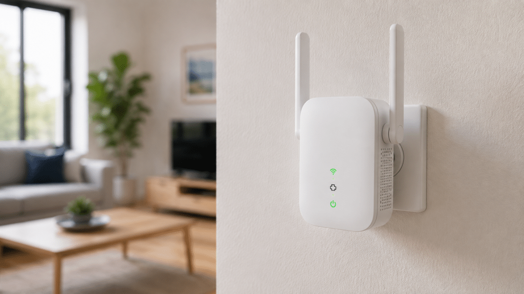 Wi-Fi extender to improve your home network signal