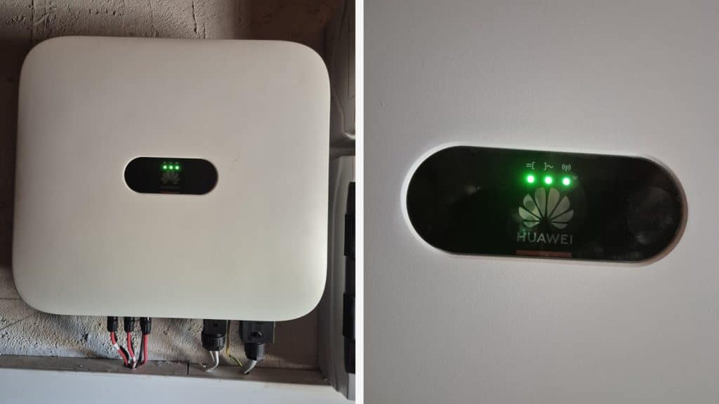 Huawei Inverter Dongle Offline Fixed with Green LEDs On