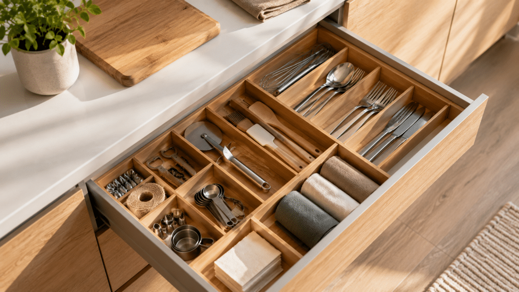 Home drawer organizer