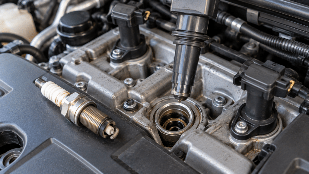 spark plug for petrol engine