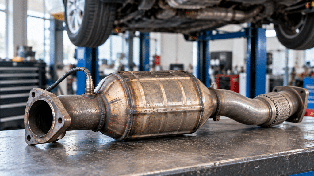 clogged catalytic converter