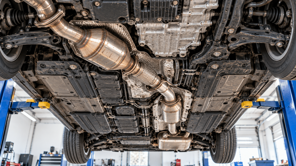 car exhaust system components