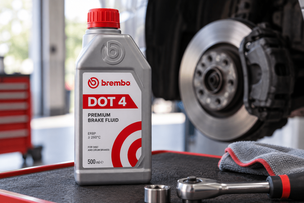 Liquido freni Brembo DOT 4 per sistema frenante auto