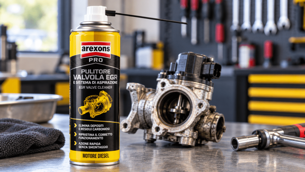 pulitore spray per valvola EGR