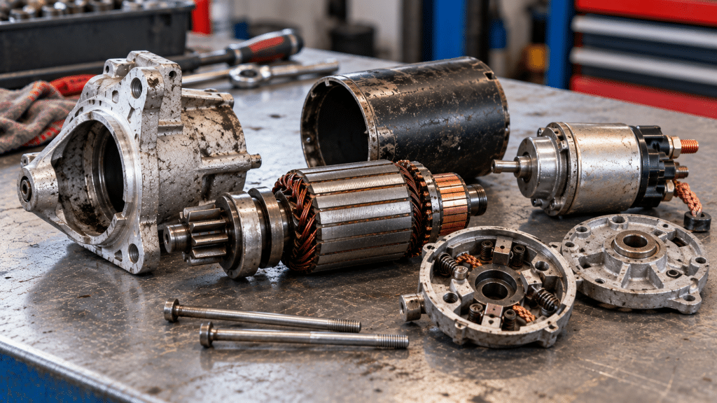 Car Starter Motor Components