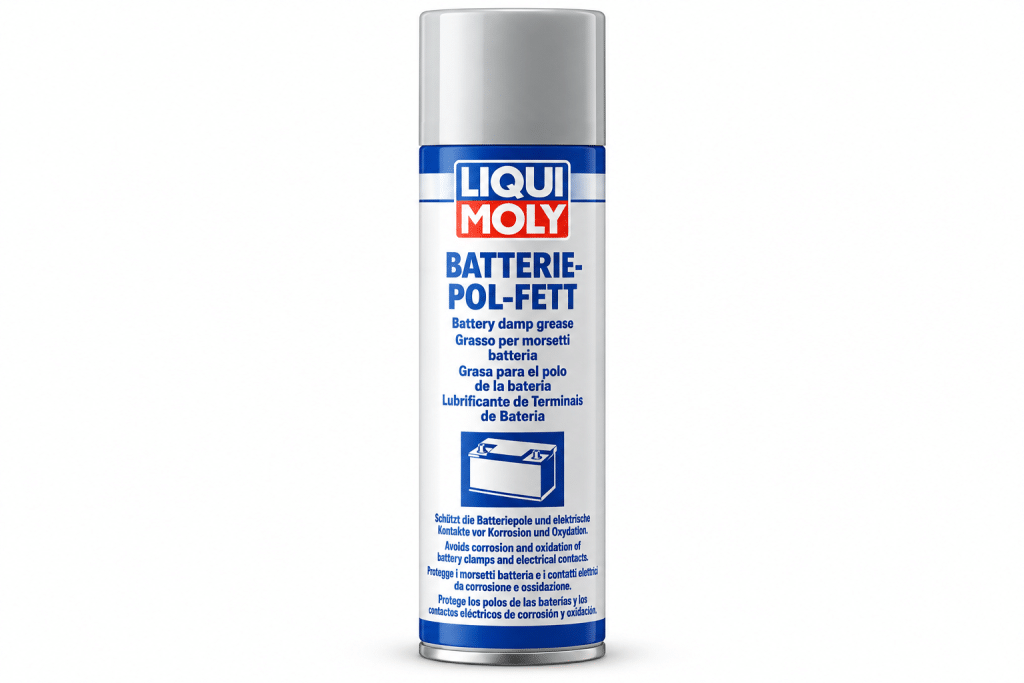 Liqui Moly Battery-Pol-Fett, protective grease for car battery poles and terminals