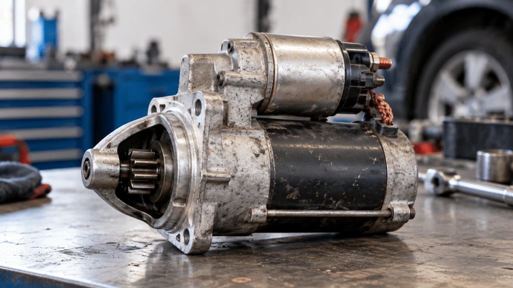 Motorino di avviamento guasto