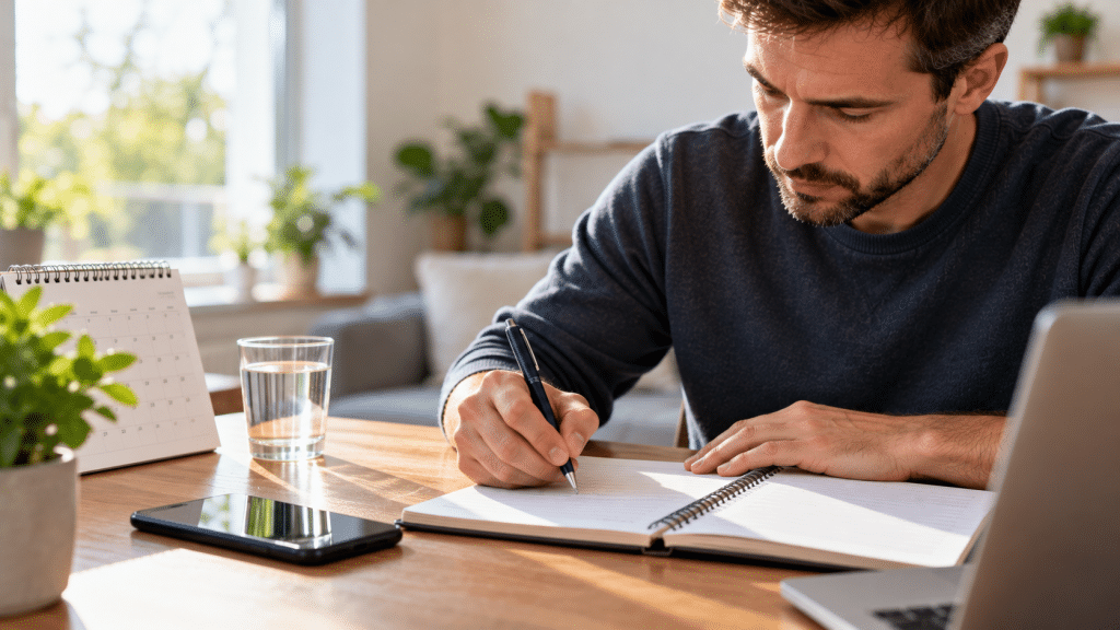 Organizzare gli impegni per ridurre lo stress mentale