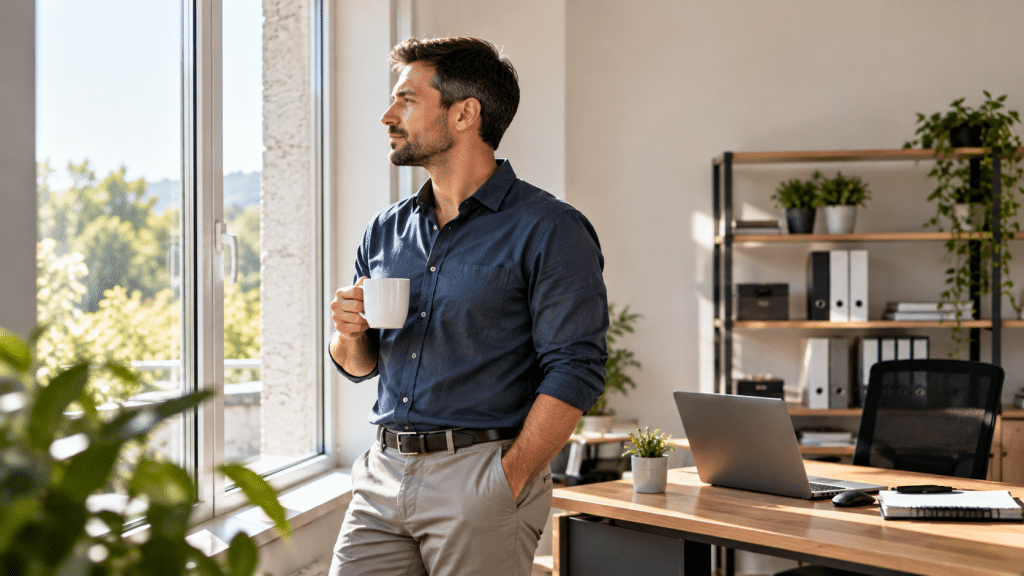 Take a break at work to reduce stress
